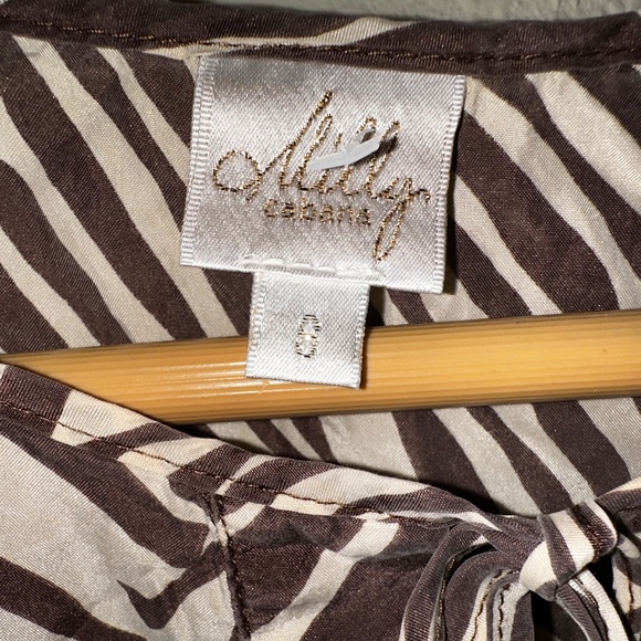 Milly Cabana Silk. swimsuit Swim Cover-Up S - Picture 4 of 5